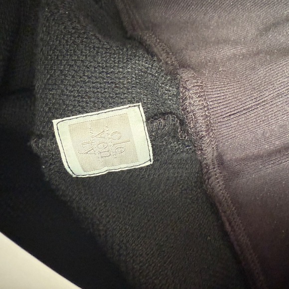 Eleventy black high waisted sweatpants NEW small - Picture 11 of 12